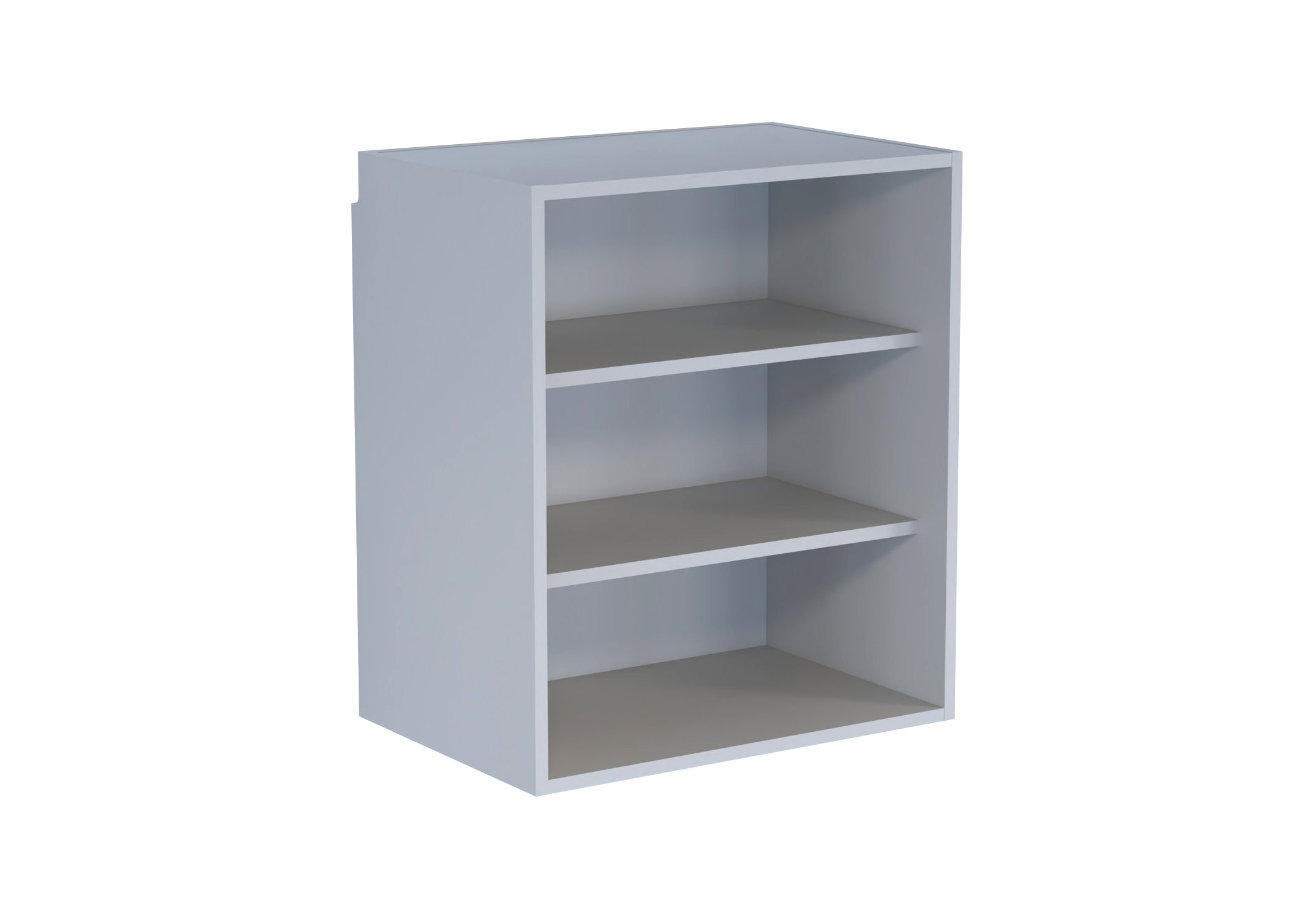 HTM71 wall mounted open shelf unit