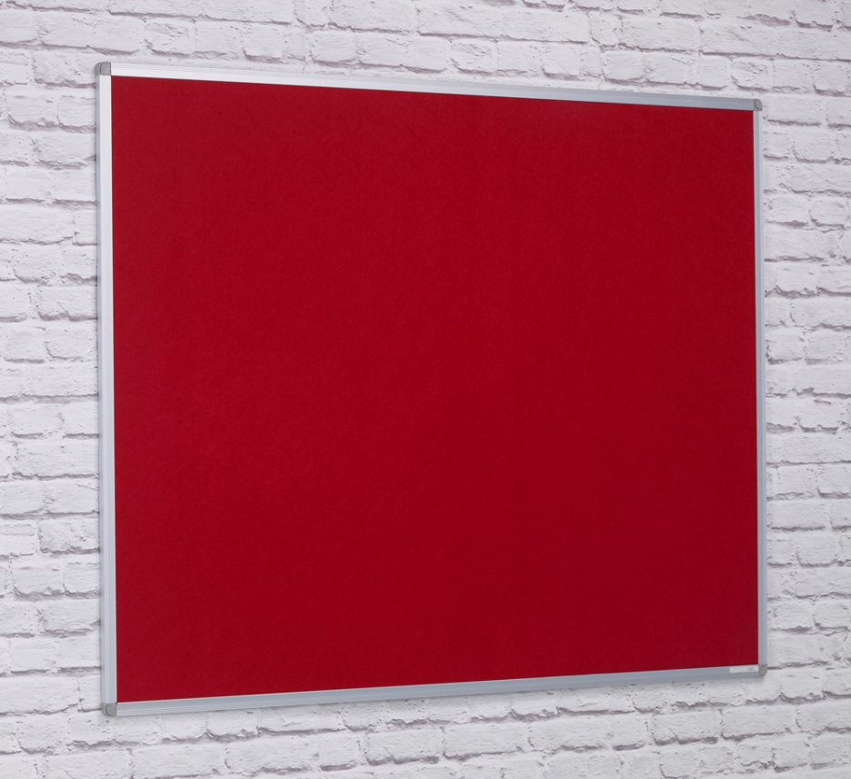 Healthcare Noticeboard Red