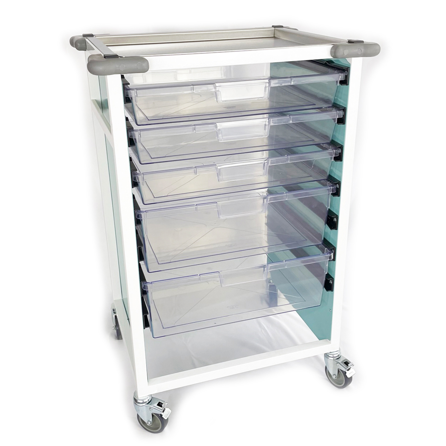 Care kart storage trolley – standard, single