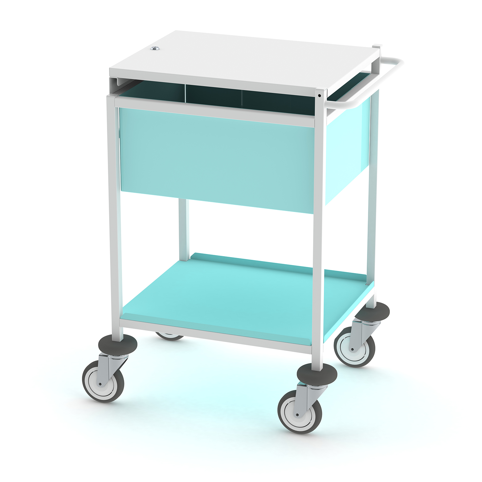 Medical records trolley