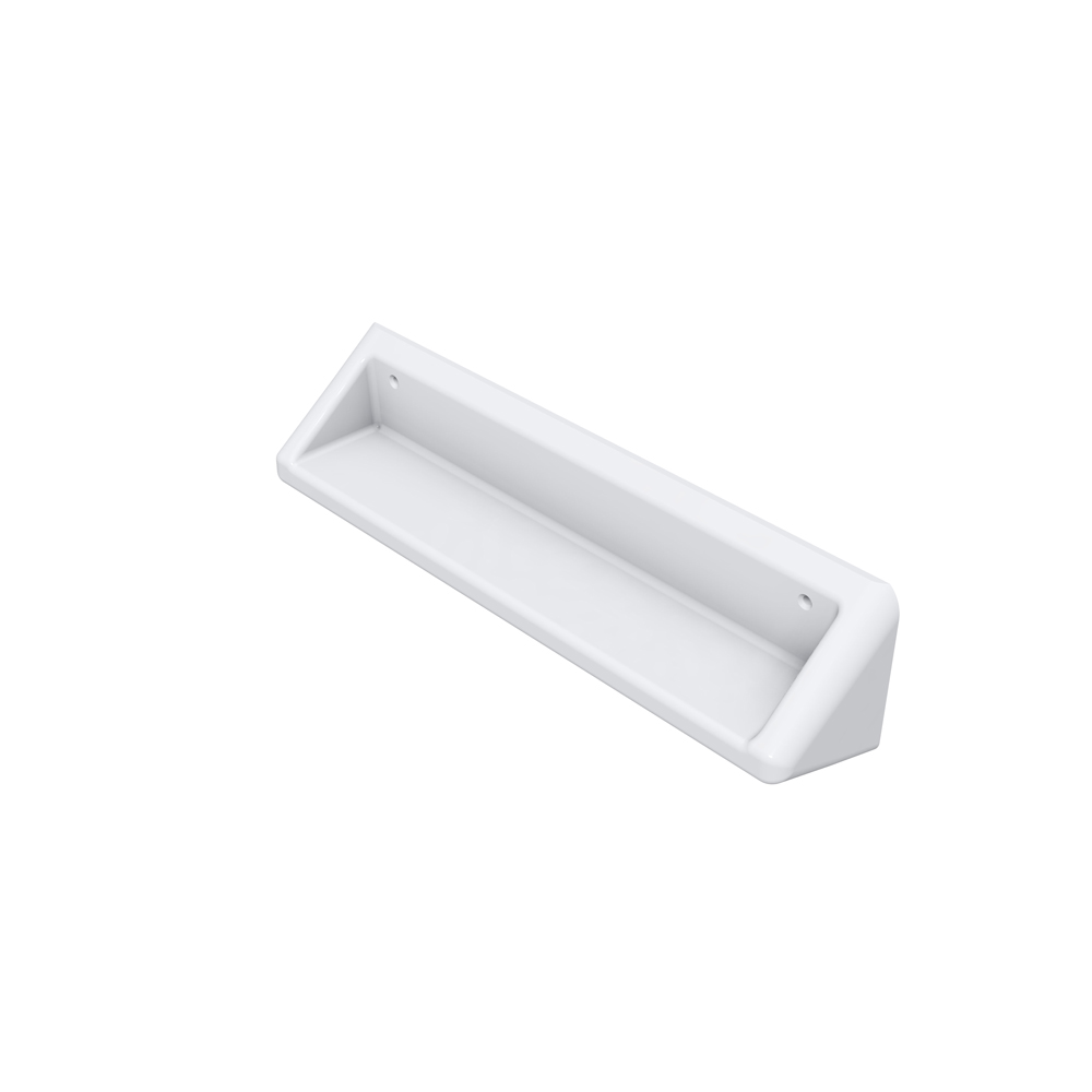 Reduced-ligature unbreakable shelves