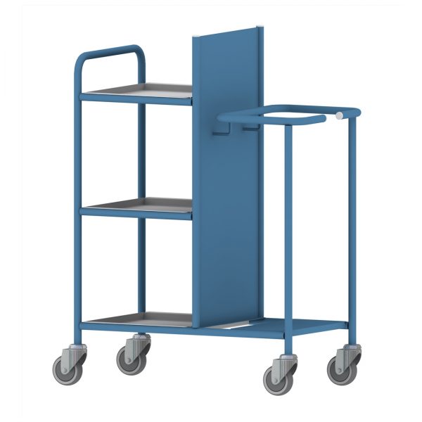 Bed changing trolley