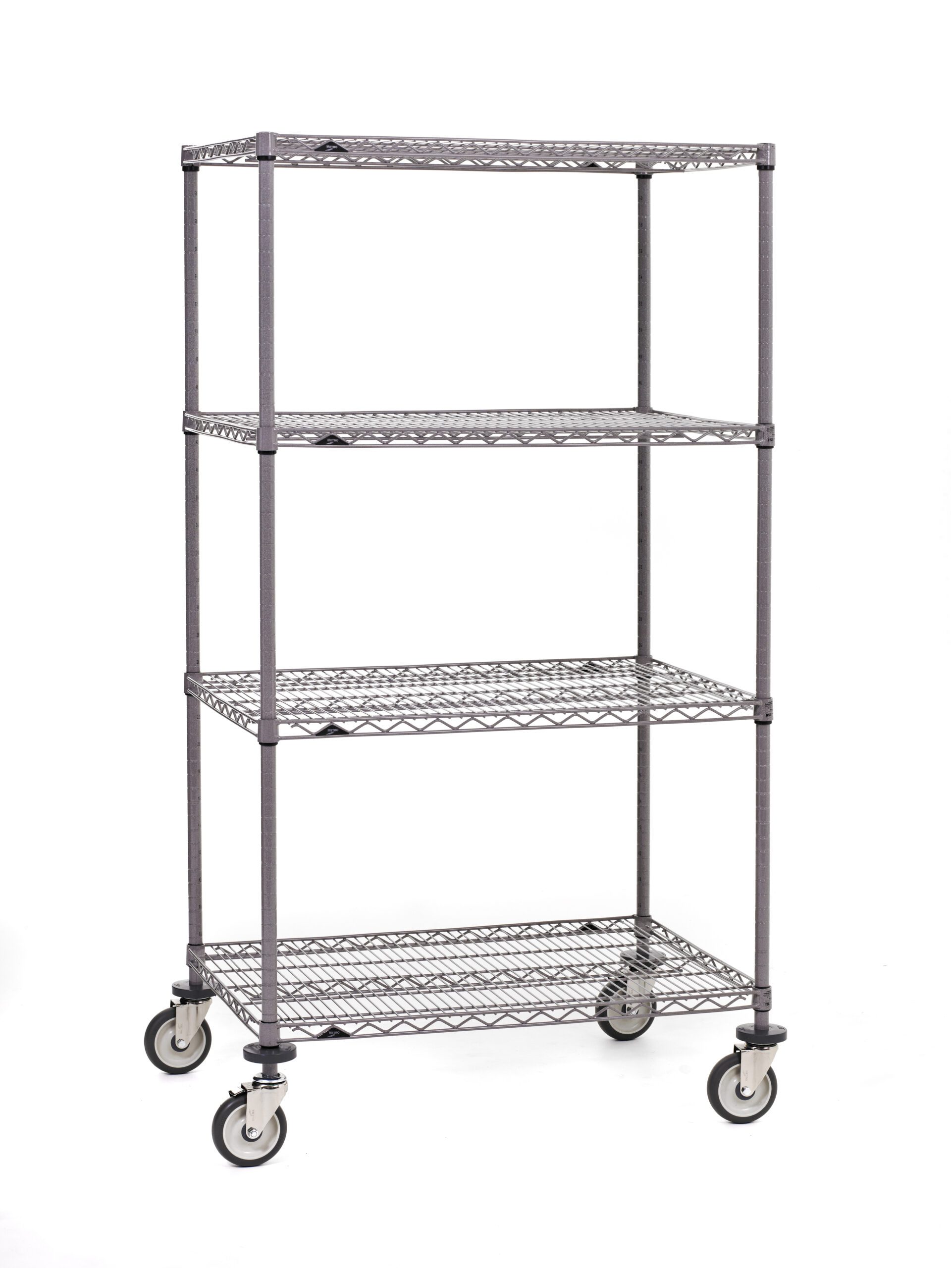 Chrome shelving bay